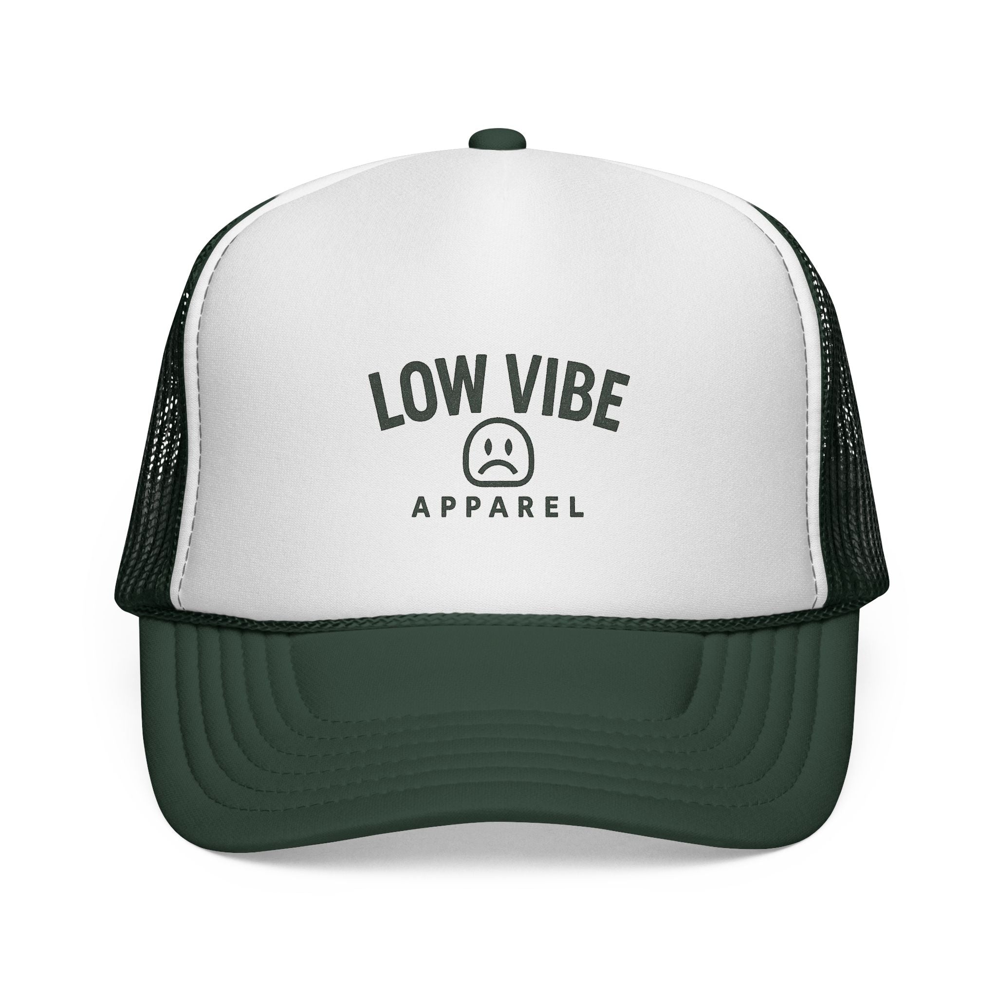 Low Vibe Trucker Cap - Casual Style Hat, Summer Accessory, Everyday Wear, Gift for Friends, Festival Fashion