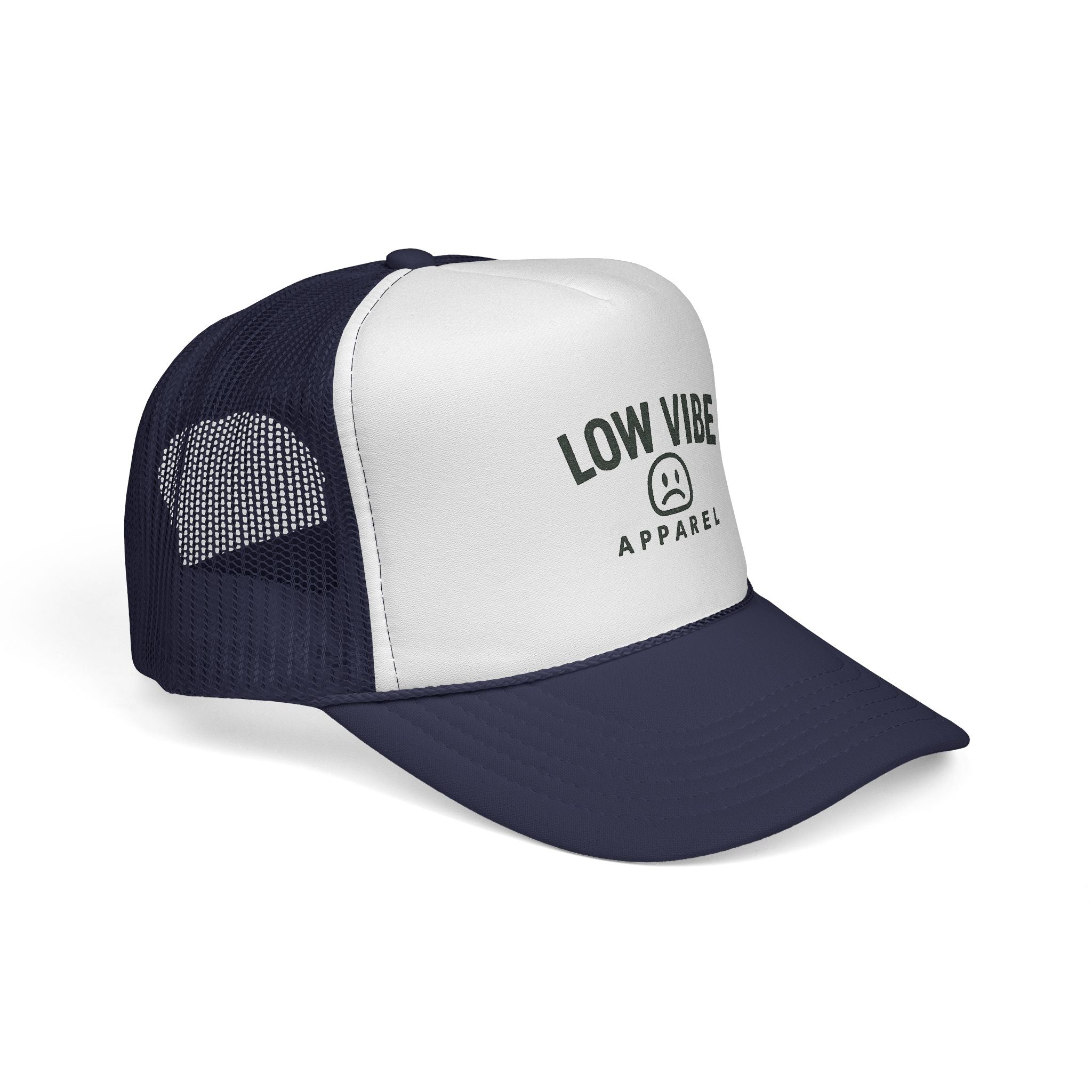 Low Vibe Trucker Cap - Casual Style Hat, Summer Accessory, Everyday Wear, Gift for Friends, Festival Fashion