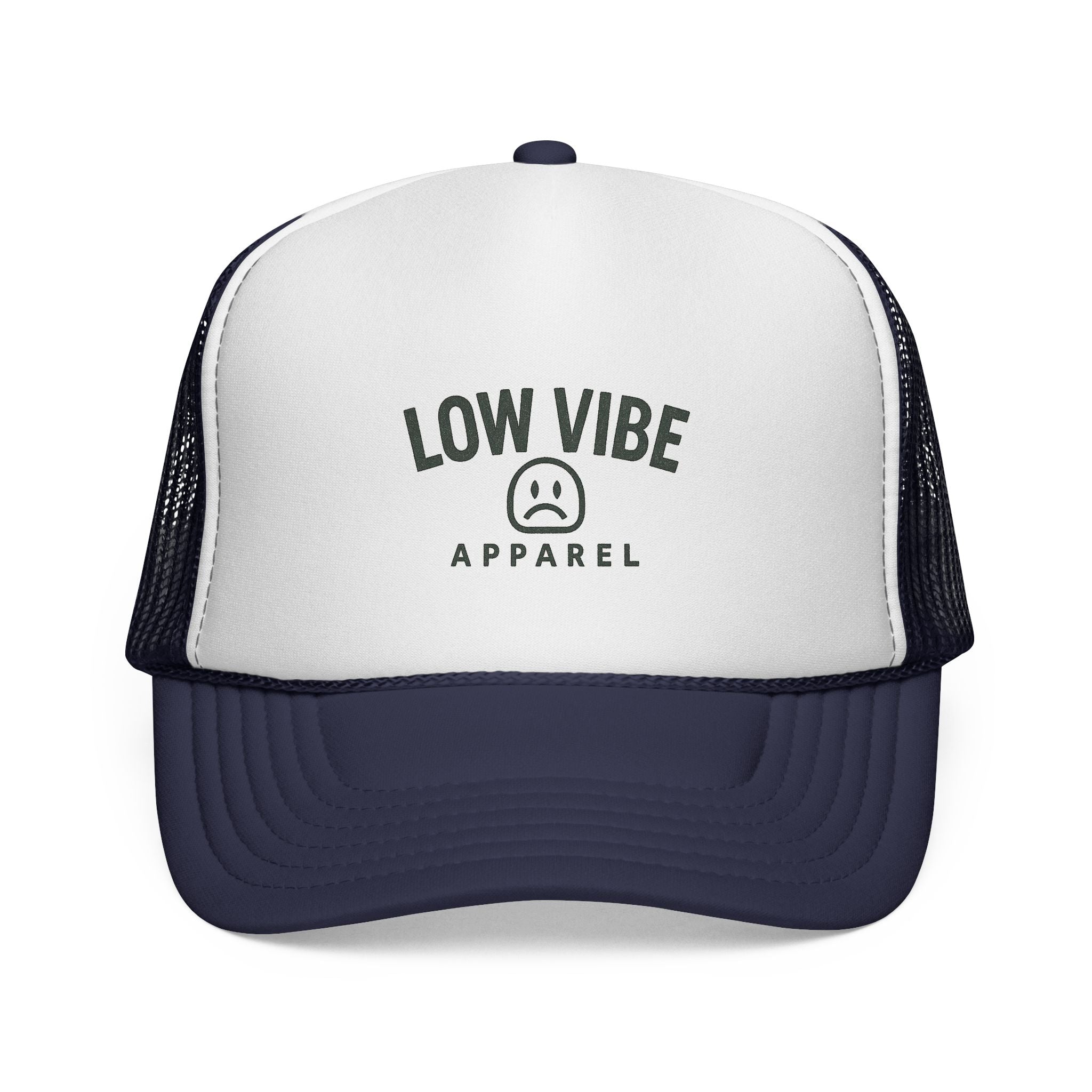 Low Vibe Trucker Cap - Casual Style Hat, Summer Accessory, Everyday Wear, Gift for Friends, Festival Fashion