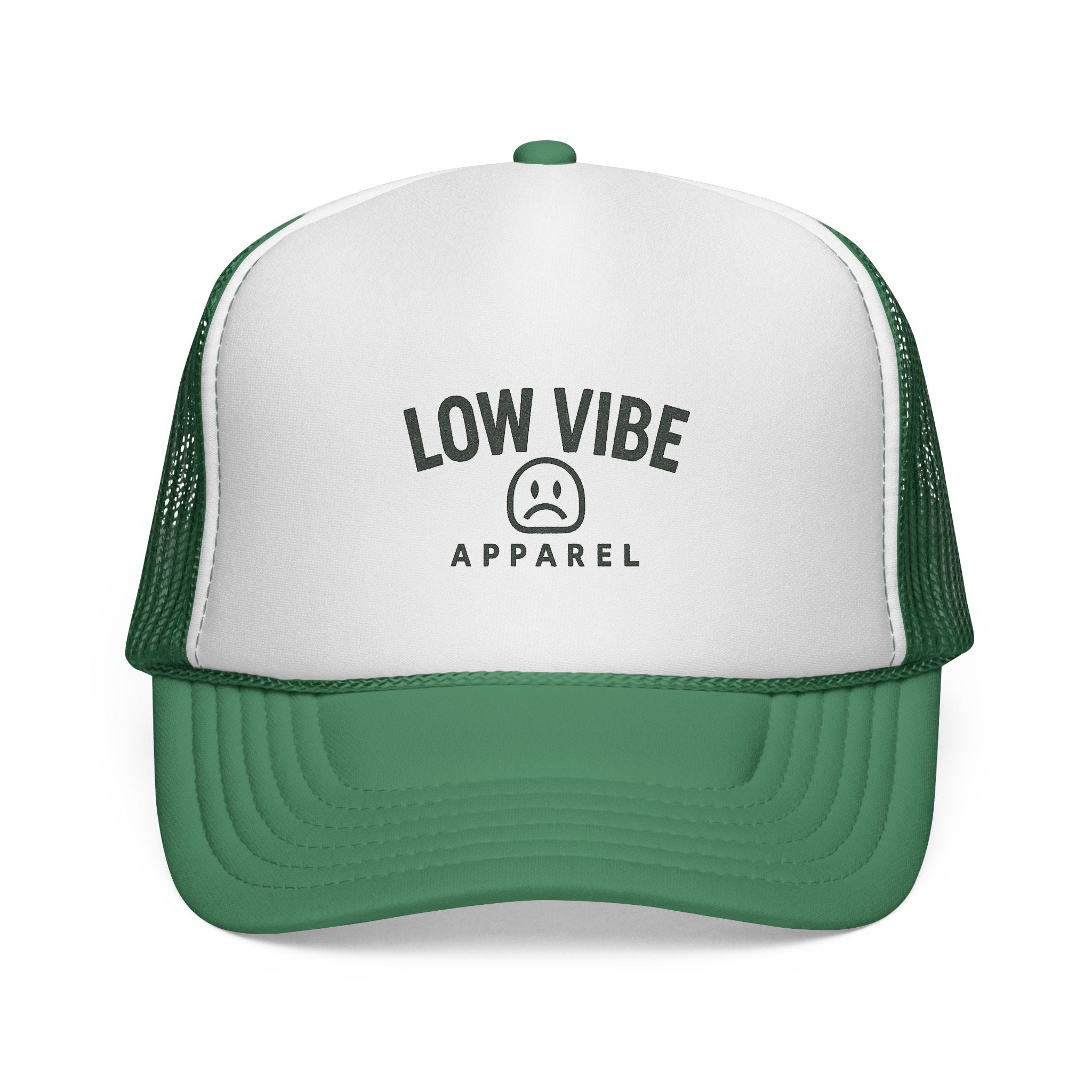 Low Vibe Trucker Cap - Casual Style Hat, Summer Accessory, Everyday Wear, Gift for Friends, Festival Fashion