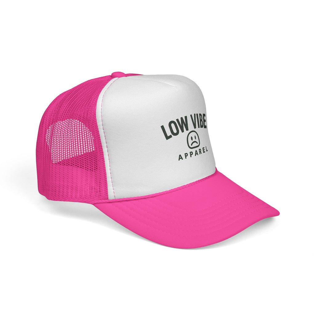 Low Vibe Trucker Cap - Casual Style Hat, Summer Accessory, Everyday Wear, Gift for Friends, Festival Fashion