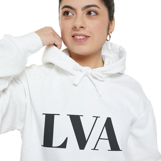 Chic Monogrammed Unisex Hoodie - Casual Wear, Coach Gift, College Apparel, Fall Fashion, Personalized Gift