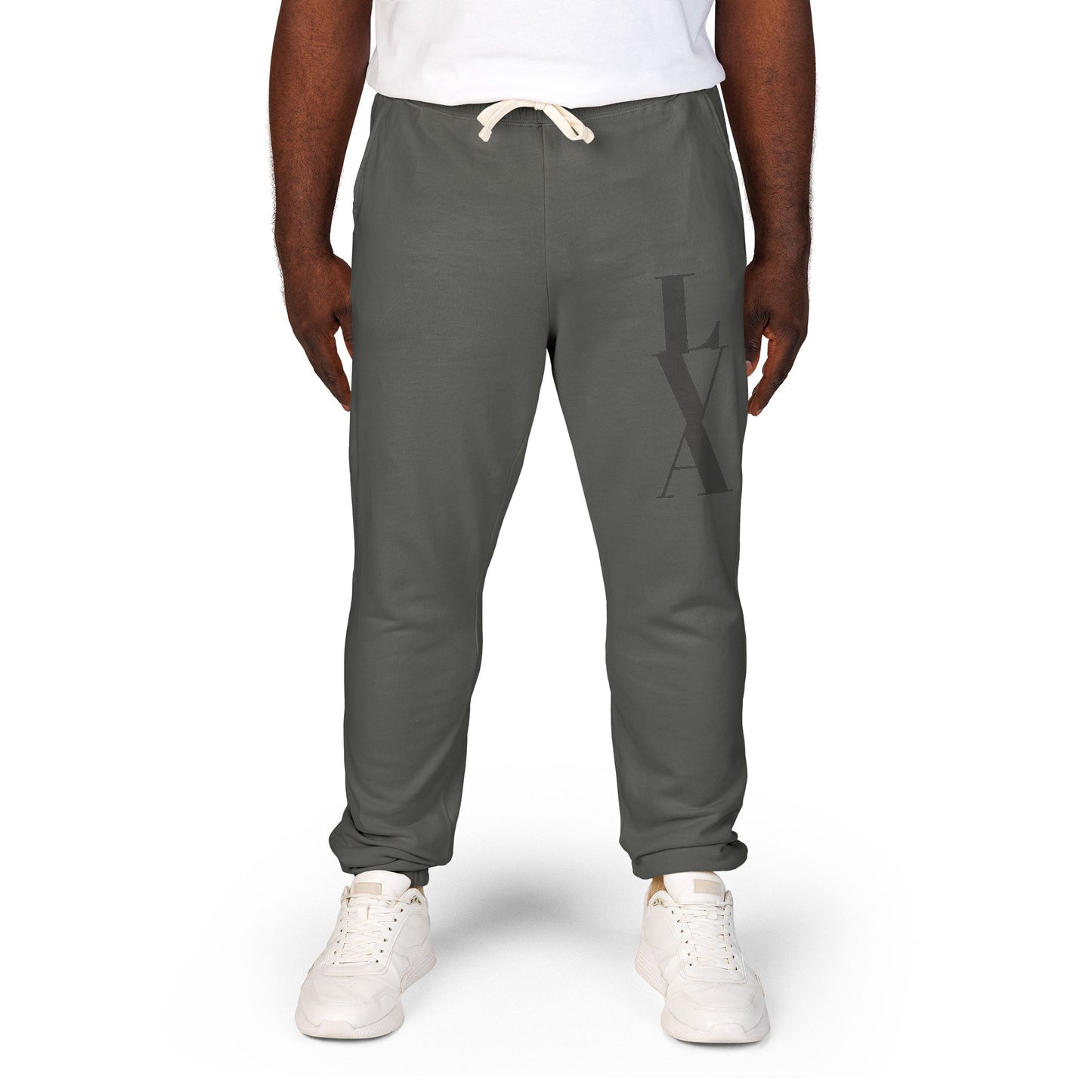 Unisex Garment-Dyed Fleece Sweatpants with Unique Design - Cozy, Casual, Perfect for Lounging, Gifts, and Everyday Wear