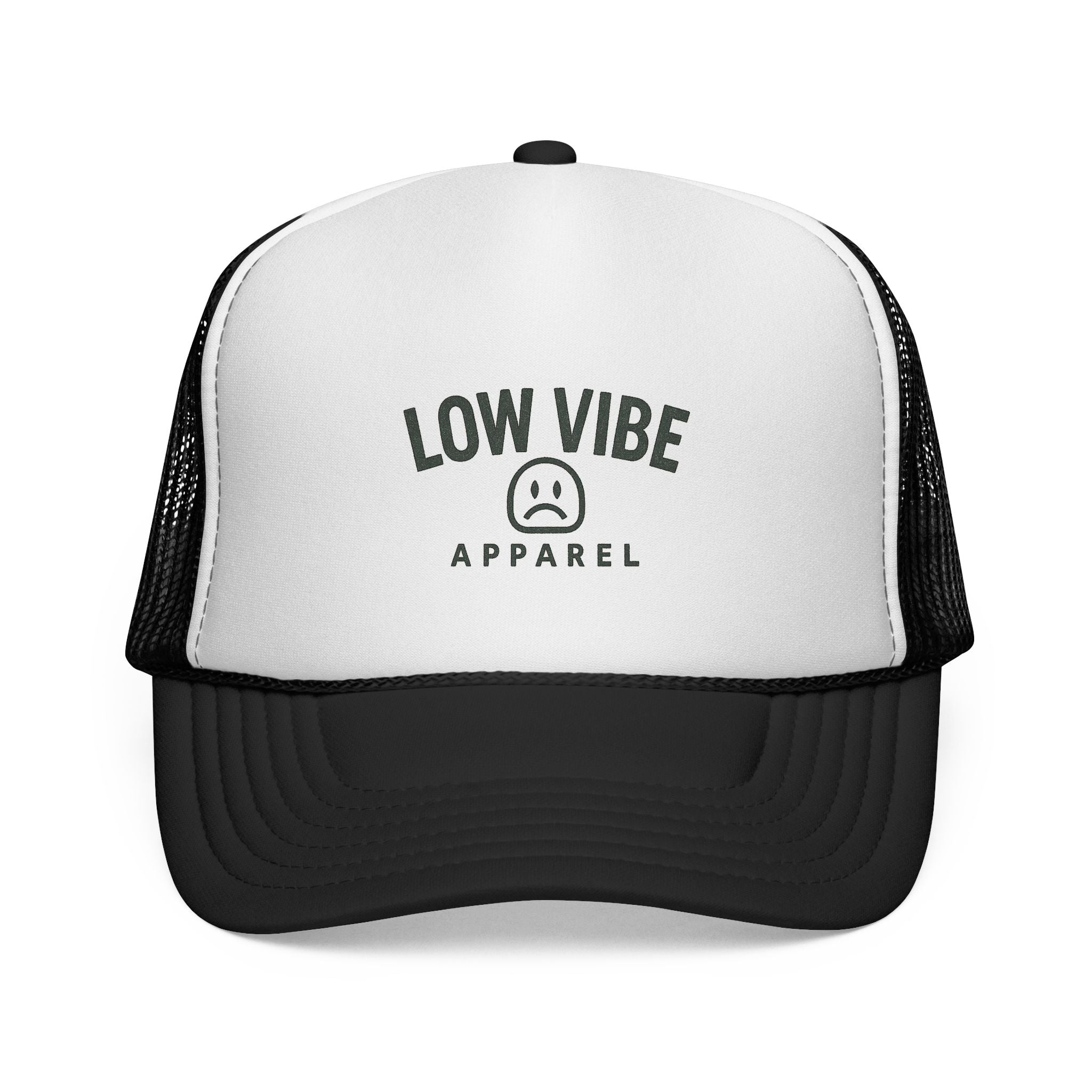 Low Vibe Trucker Cap - Casual Style Hat, Summer Accessory, Everyday Wear, Gift for Friends, Festival Fashion