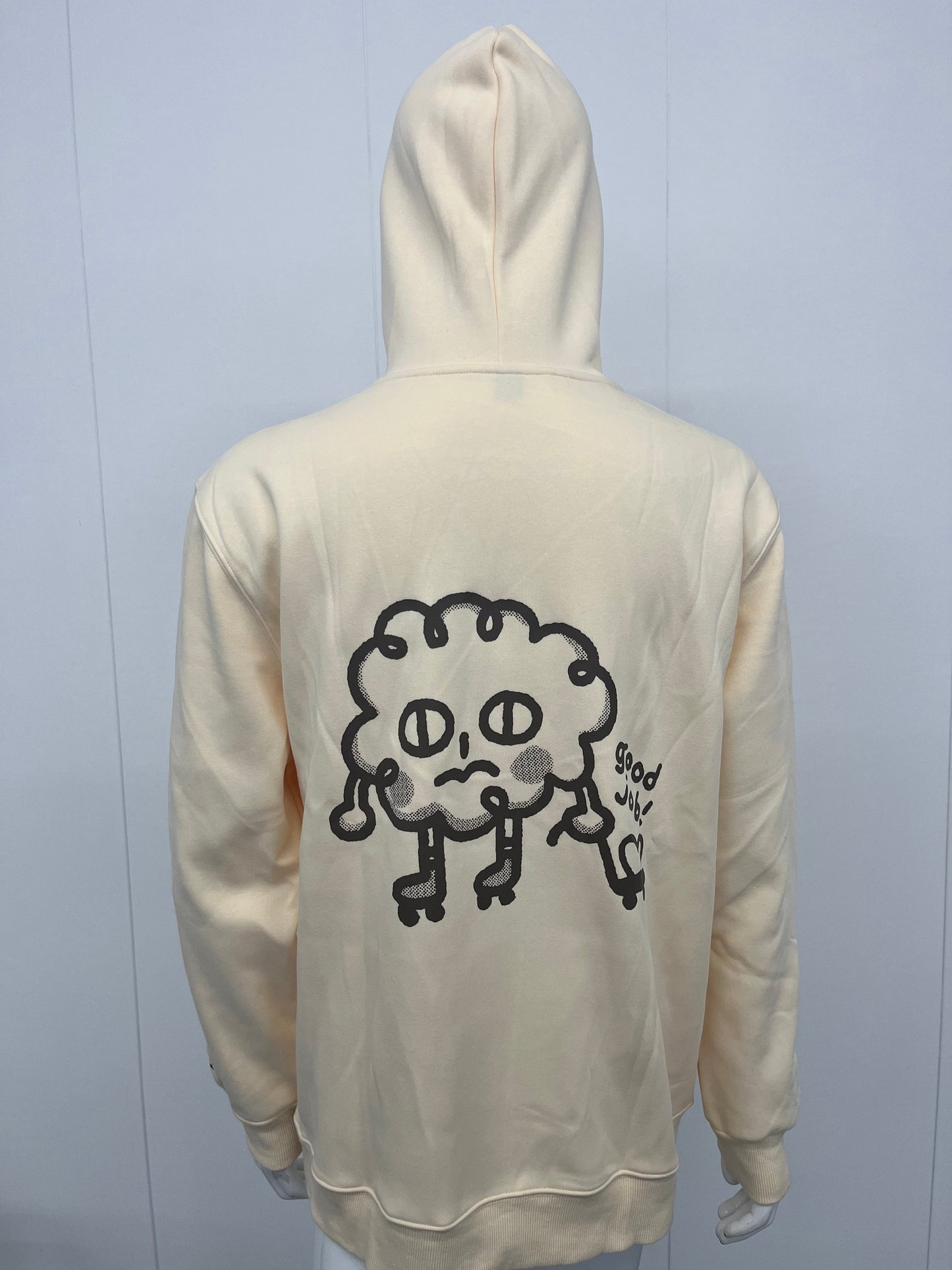 SHINZOU: Embroidered thick hoodie