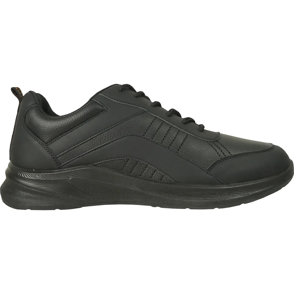 VANGELO Men Slip Resistant Shoe JIMMY-4 Black