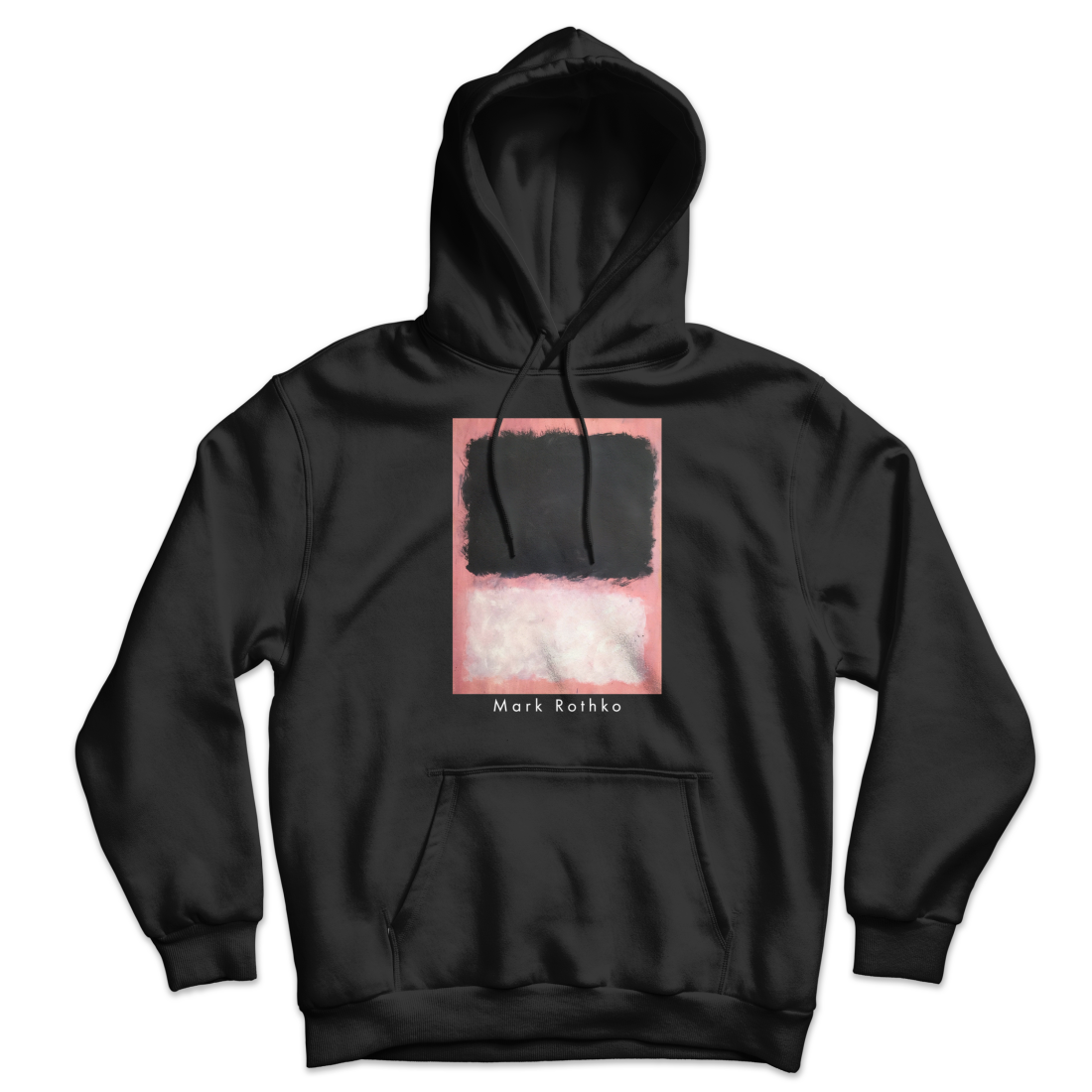 Mark Rothko - Untitled, Pink, Black and White Unisex Hoodie
