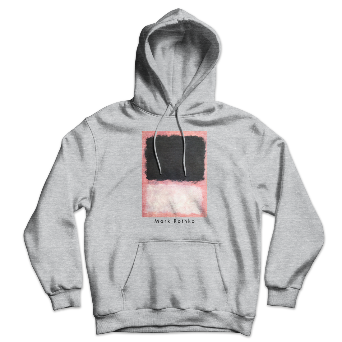 Mark Rothko - Untitled, Pink, Black and White Unisex Hoodie