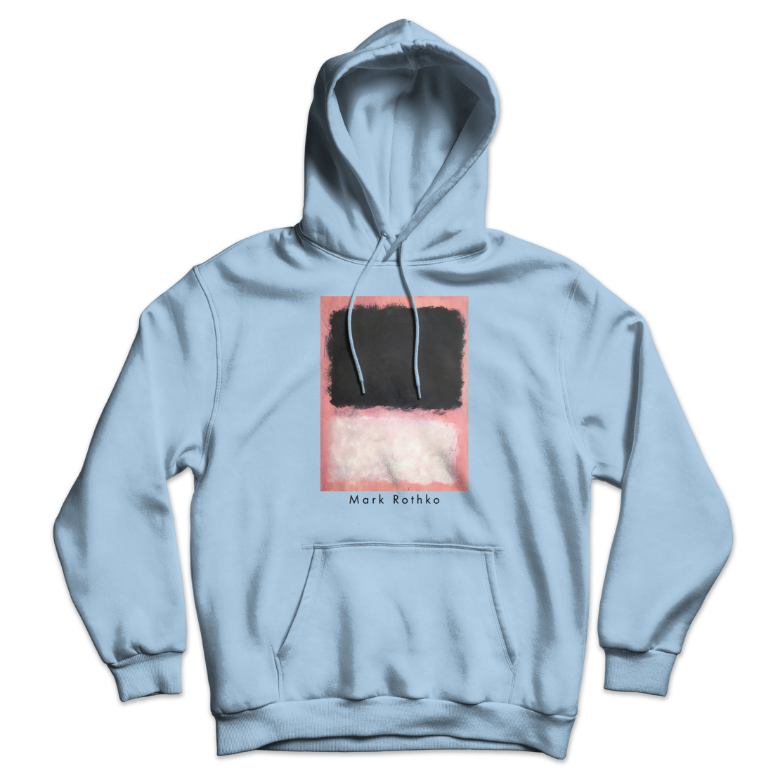 Mark Rothko - Untitled, Pink, Black and White Unisex Hoodie