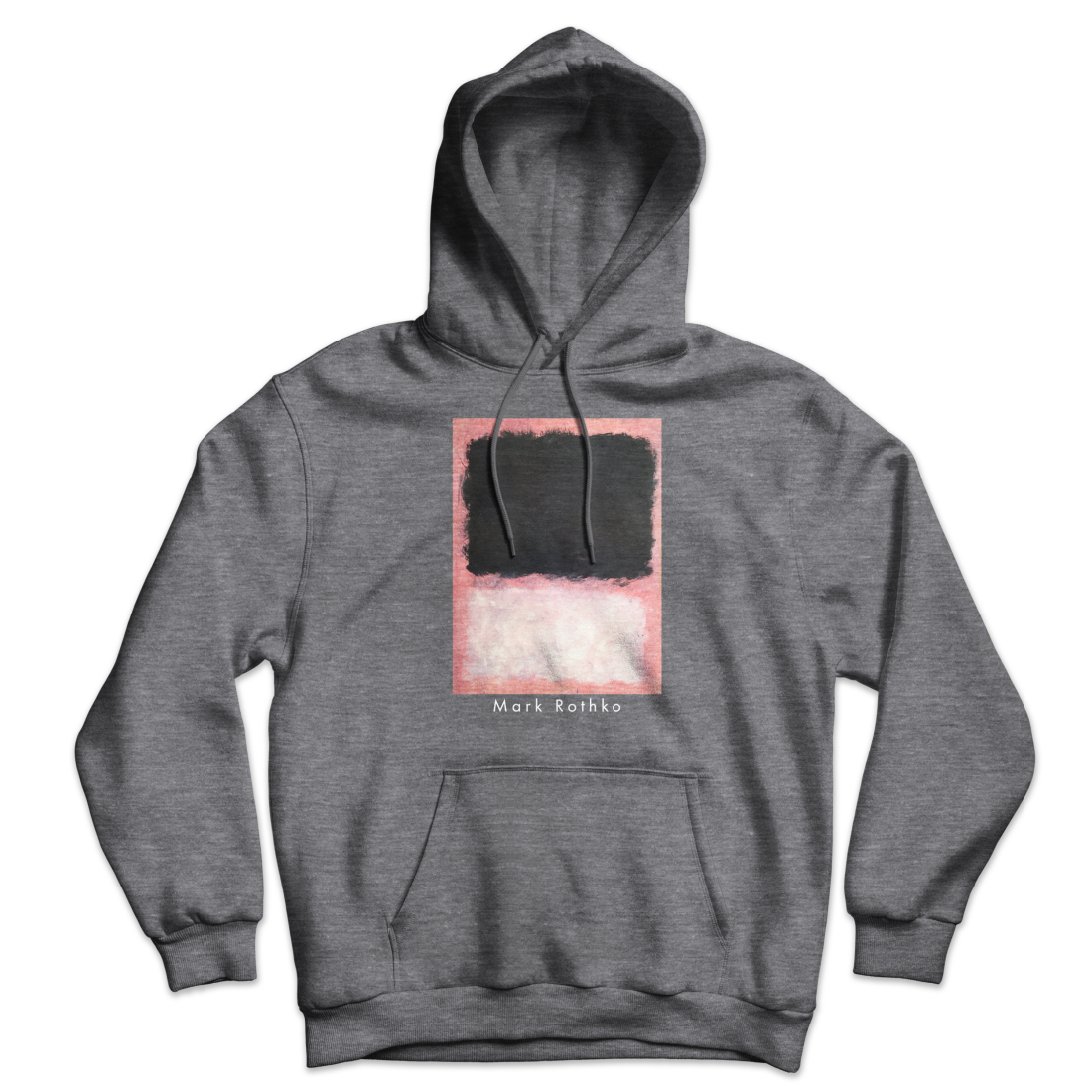 Mark Rothko - Untitled, Pink, Black and White Unisex Hoodie